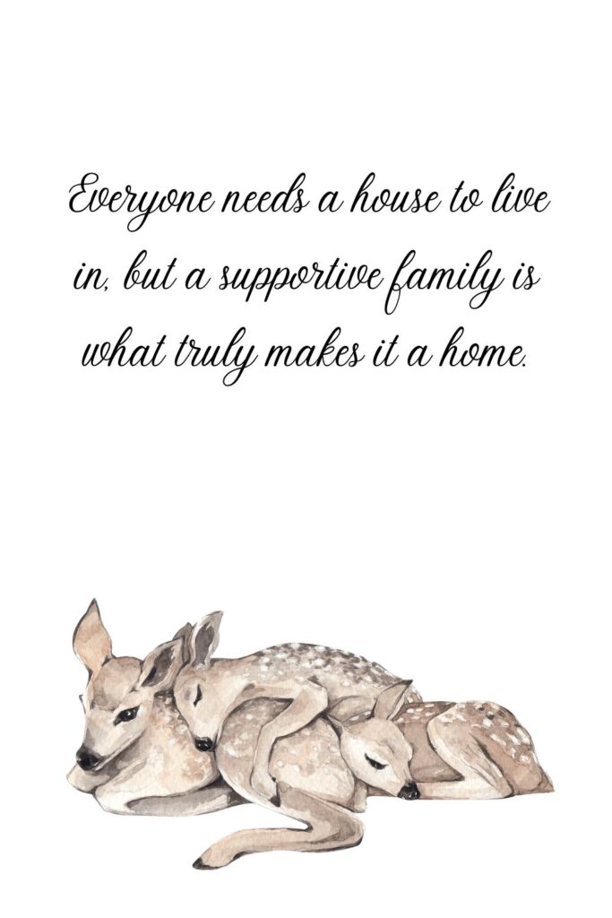 Heartfelt Family Love Quote