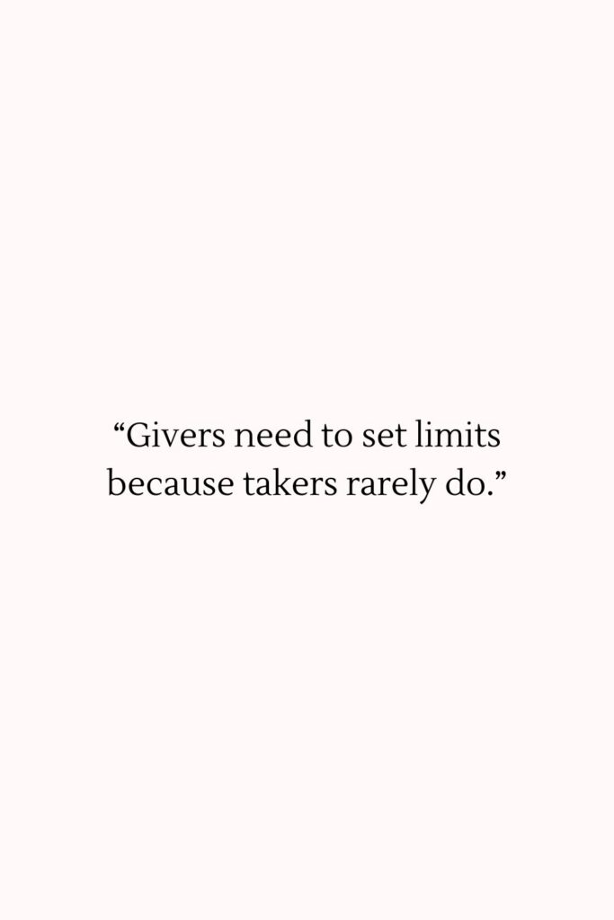 Positive Quote About Setting Boundaries
