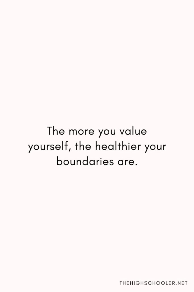 Positive Quote About Setting Boundaries