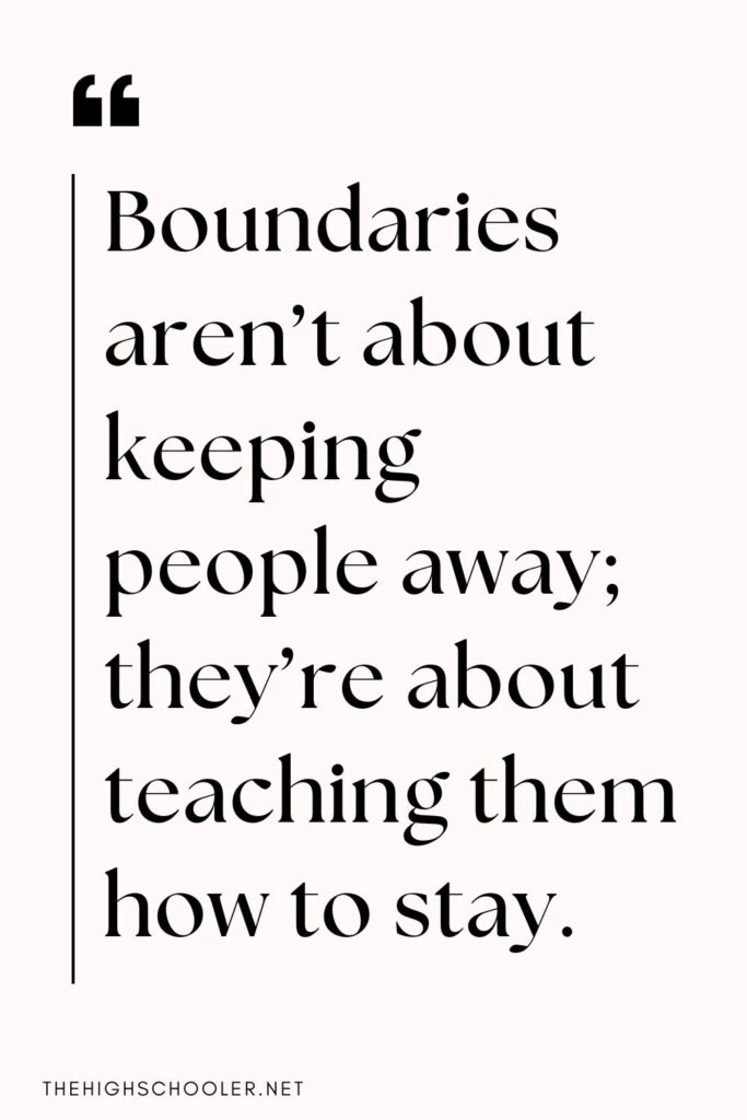 Positive Quote About Setting Boundaries